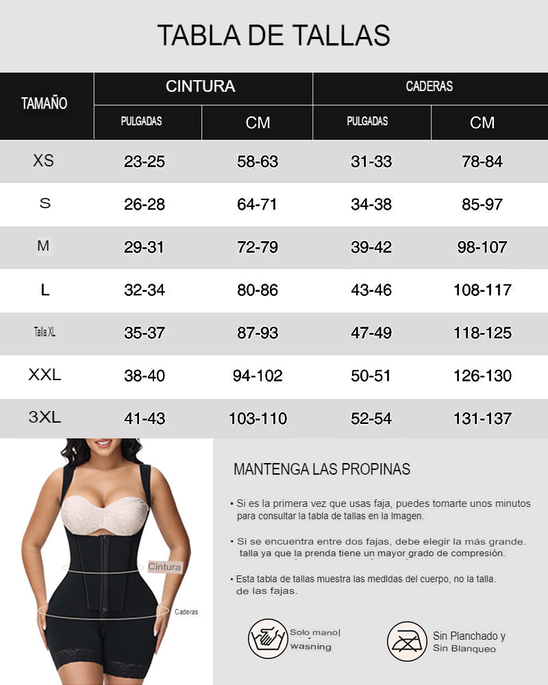 BodyFit  - Faja Modeladora de Compresión Alta para Control de Abdomen y Postquirúrgico