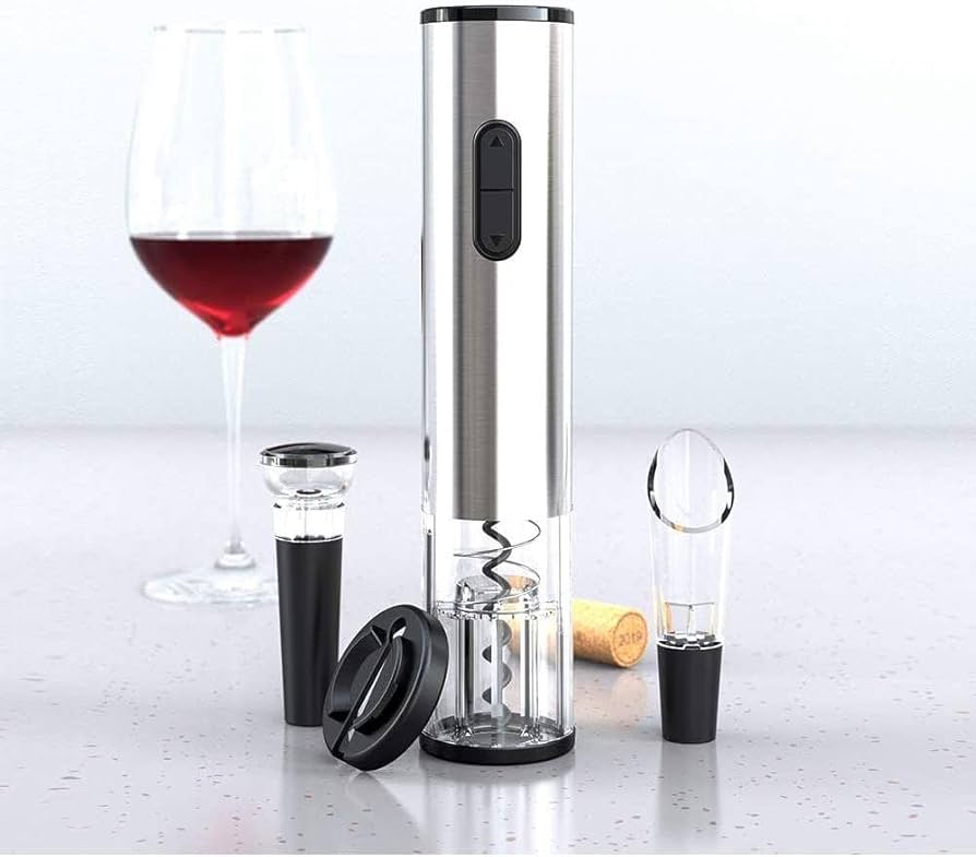 (Oferta De Navidad) Winel - Abridor de Vino Eléctrico Sacacorcho Descorchador De Vino