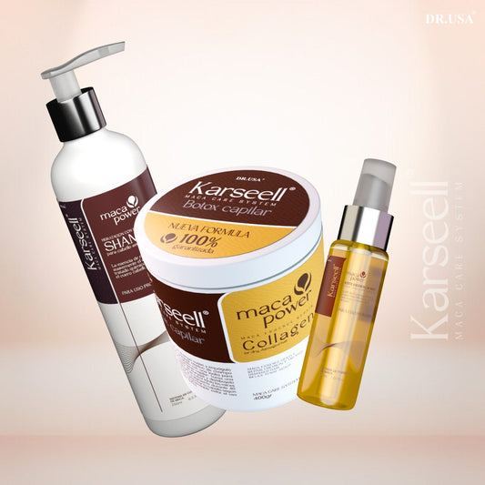 COMBO KARSEELL - 3 PRODUCTOS (Shampoo + Crema Capilar + Aceite de Argan) ORIGINAL - Pago al Recibir